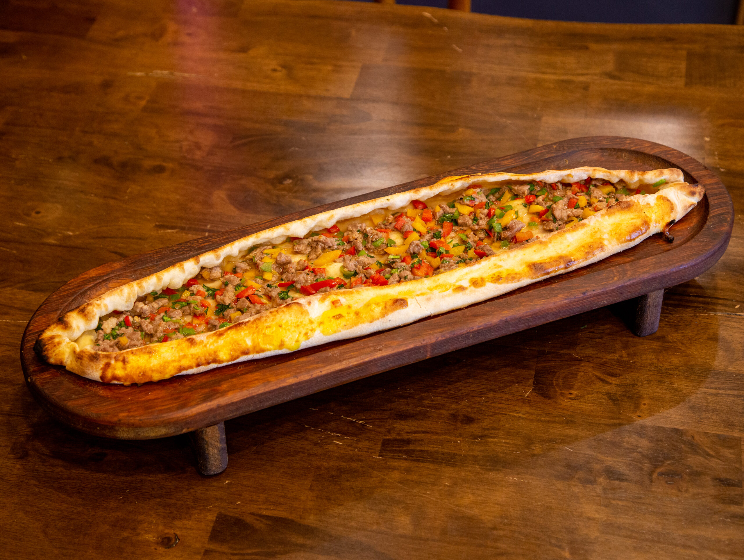 Ground beef Pide