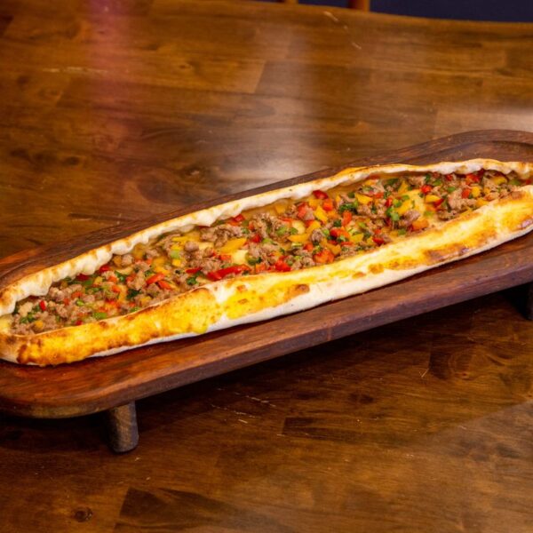 GROUND BEEF PIDE