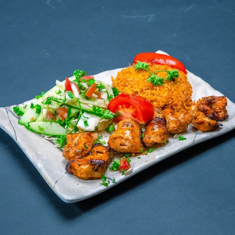 Chicken souvlaki
