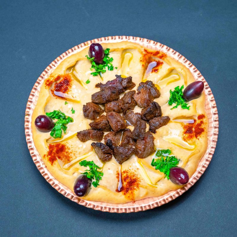 Hummus with Beef