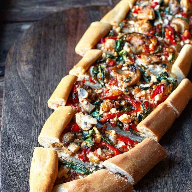 Vegetable Pide